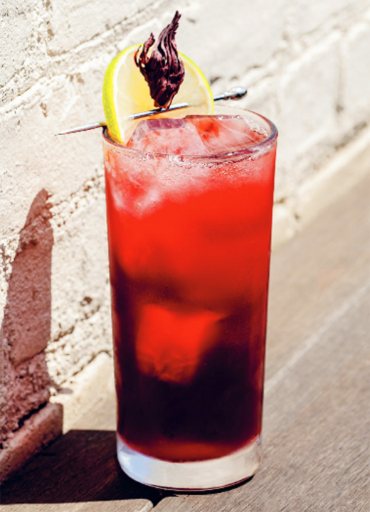 Mezcal and tequila cocktail Morning Call